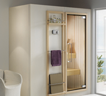 Finition Sauna Erable