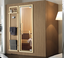 Finition Sauna Noyer Blond