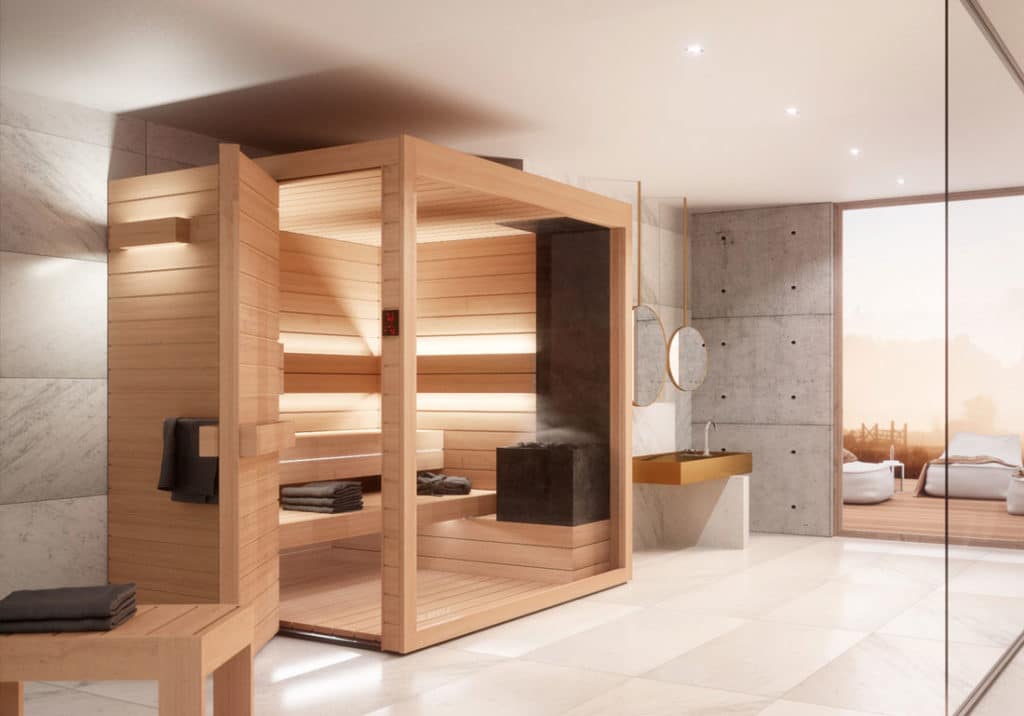 Achat Installation Sauna Design Bois Lumina Annecy