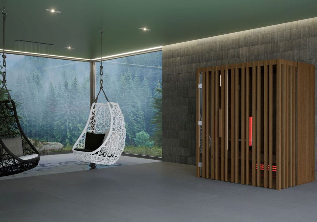Achat Installation Sauna Infrarouge Bois Annecy