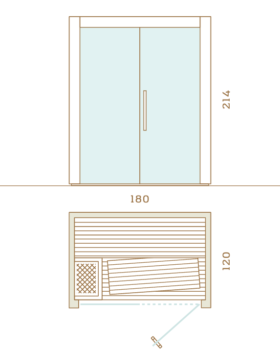 Plan D'étage 180 X 120 Nativa