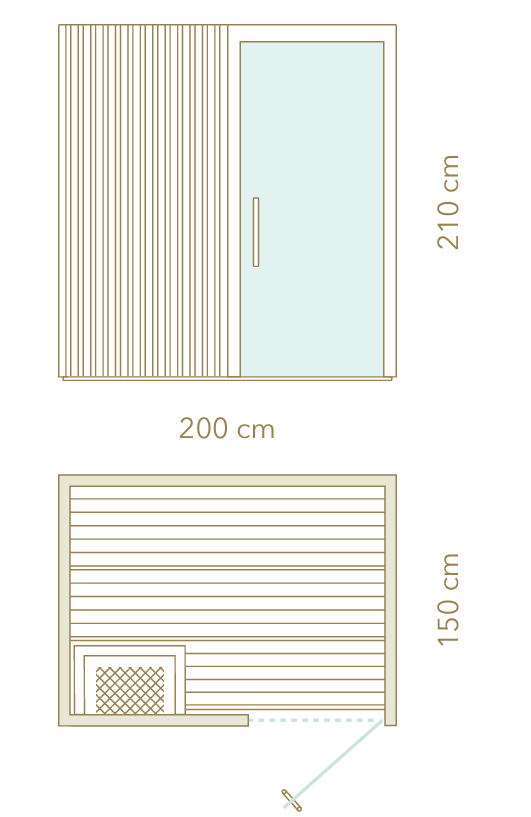 Plan D'étage 200 Cm X 150 Cm Wood Libera