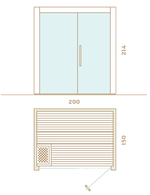 Plan D'étage 200 X 150 Nativa