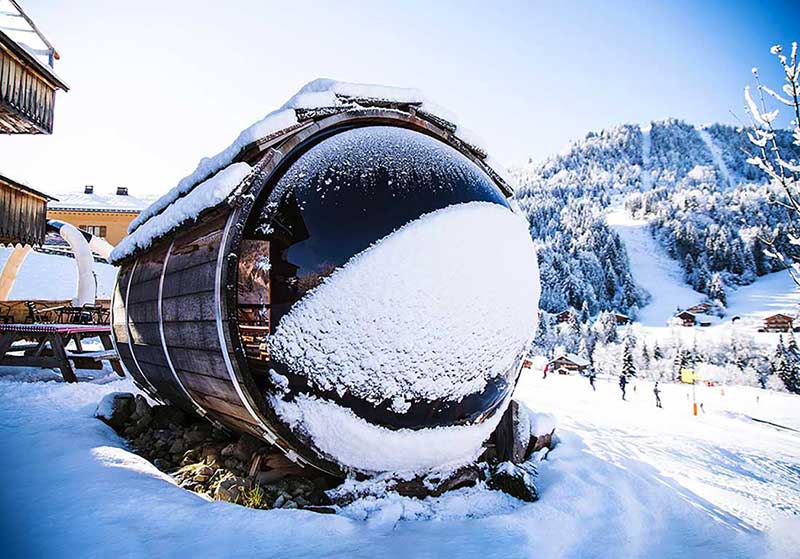 Sauna Exterieur Panoramique Annecy Haute Savoie