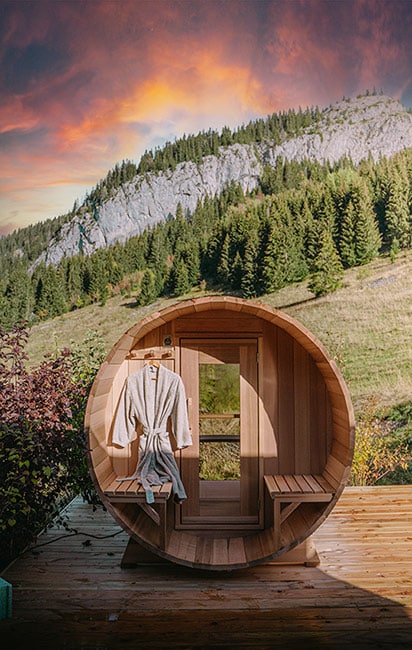 Sauna Bulle Panoramique Luxe Sur Mesure