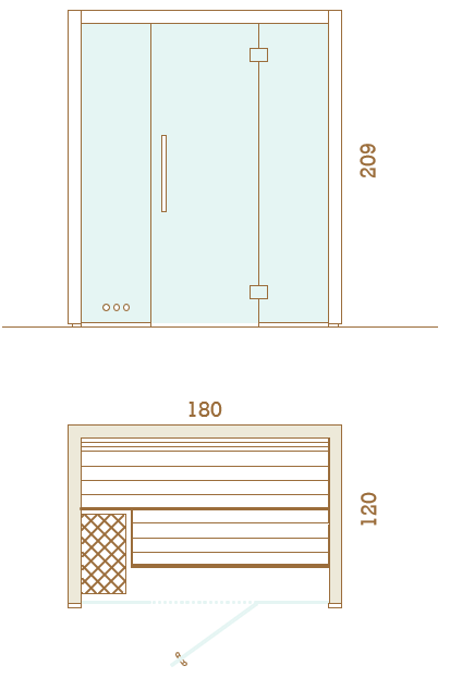 Plans D'étage 180 X 120 Electa