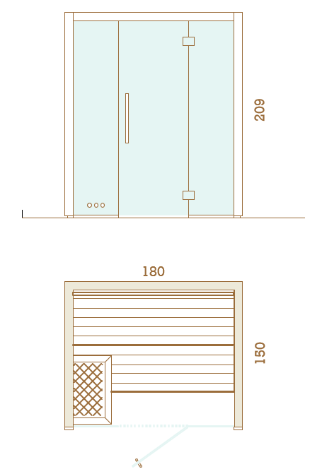 Plans D'étage 180 X 150 Electa