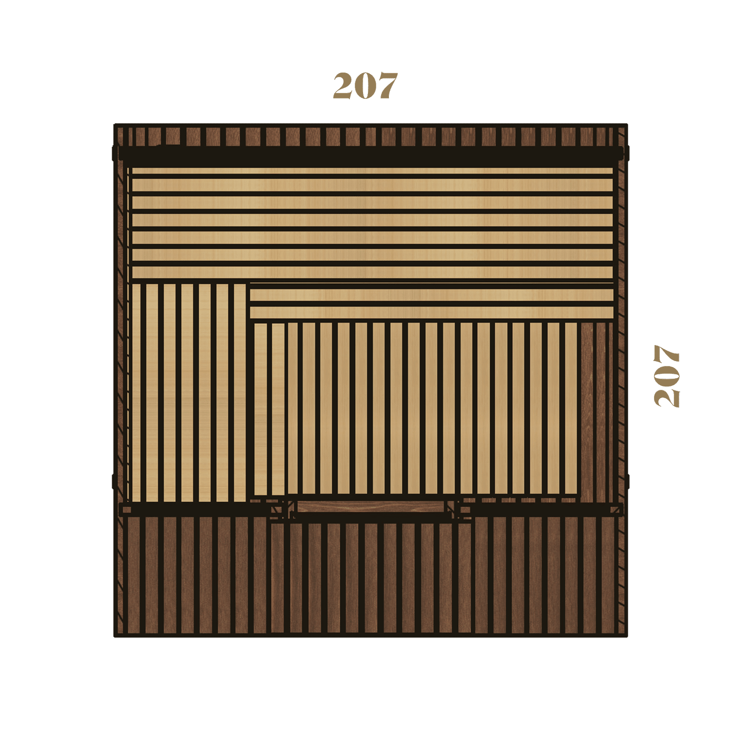 Sauna Aura 210cm