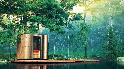 Sauna Exterieur Jardin Ou Terrasse Garda D'Auroom