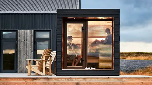 Sauna Exterieur Luxe Bois Arti D'Auroom
