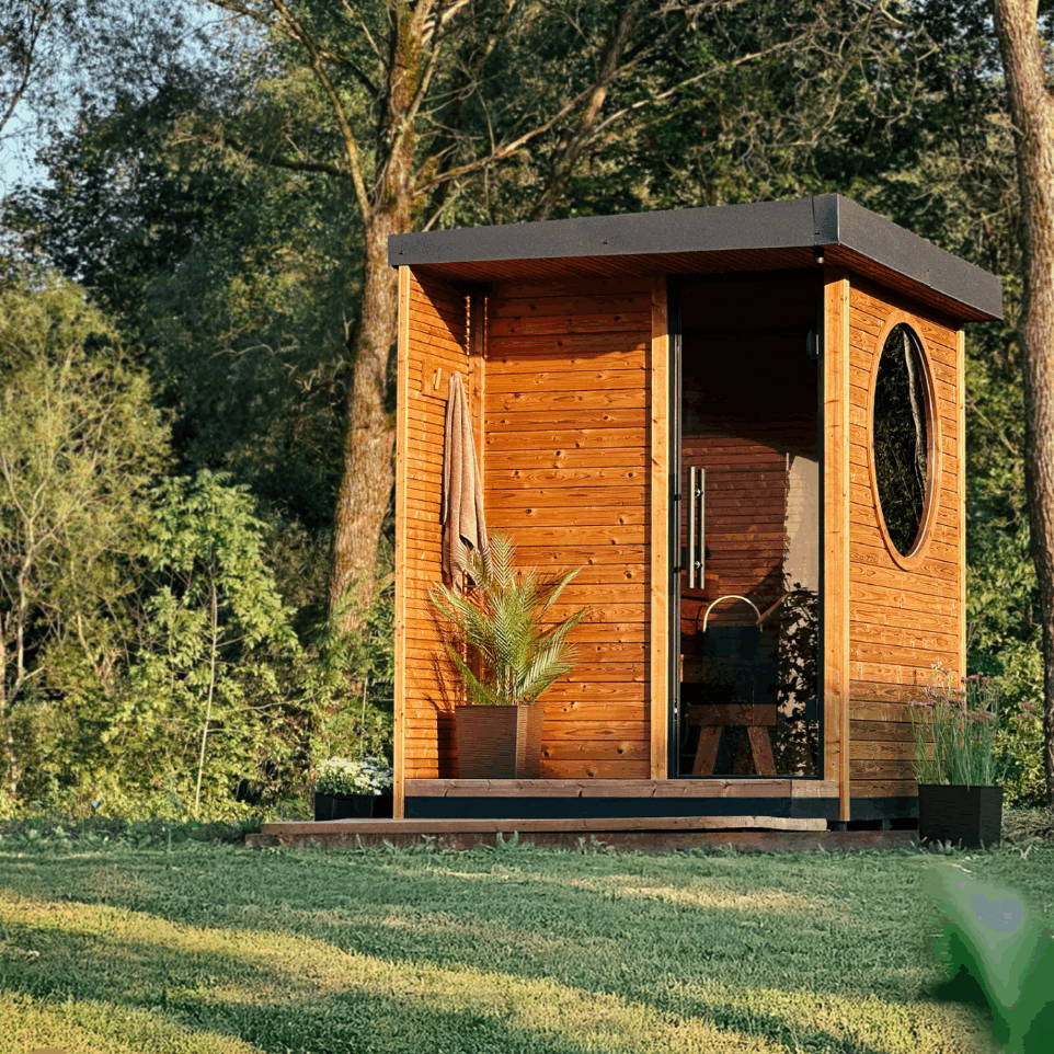 sauna exterieur kaia